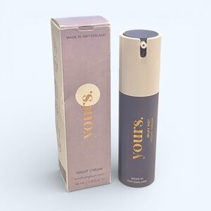 Yours Milky Way Night Cream Made in Switzerland Skincare